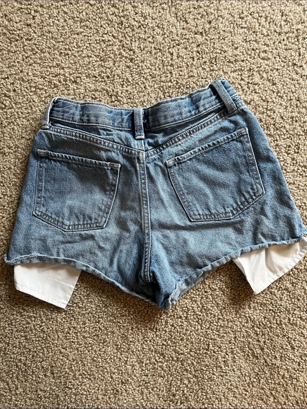 Old Navy Blue Denim Ripped Girls' Shorts